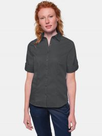 Dunkelgraue Bluse 3/4 Arm